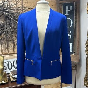 Royal blue blazer